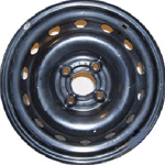 Pontiac/Chevrolet Wheel STL6586 Steel Black